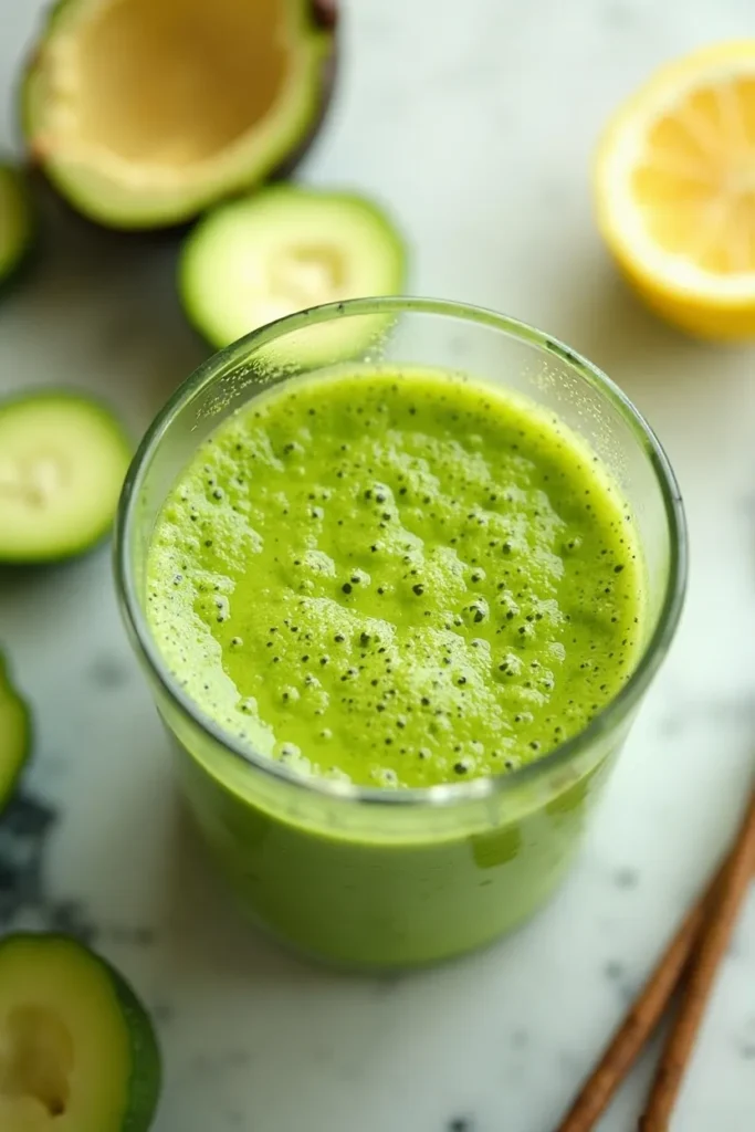 Zucchini Vanilla Green Smoothie