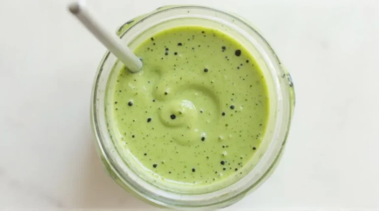 Zucchini Vanilla Green Smoothie