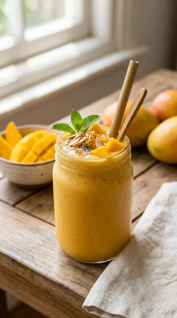 The Best Mango Smoothie for a Tropical Escape