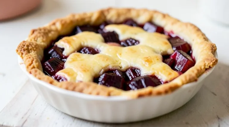 Classic Rhubarb Pie