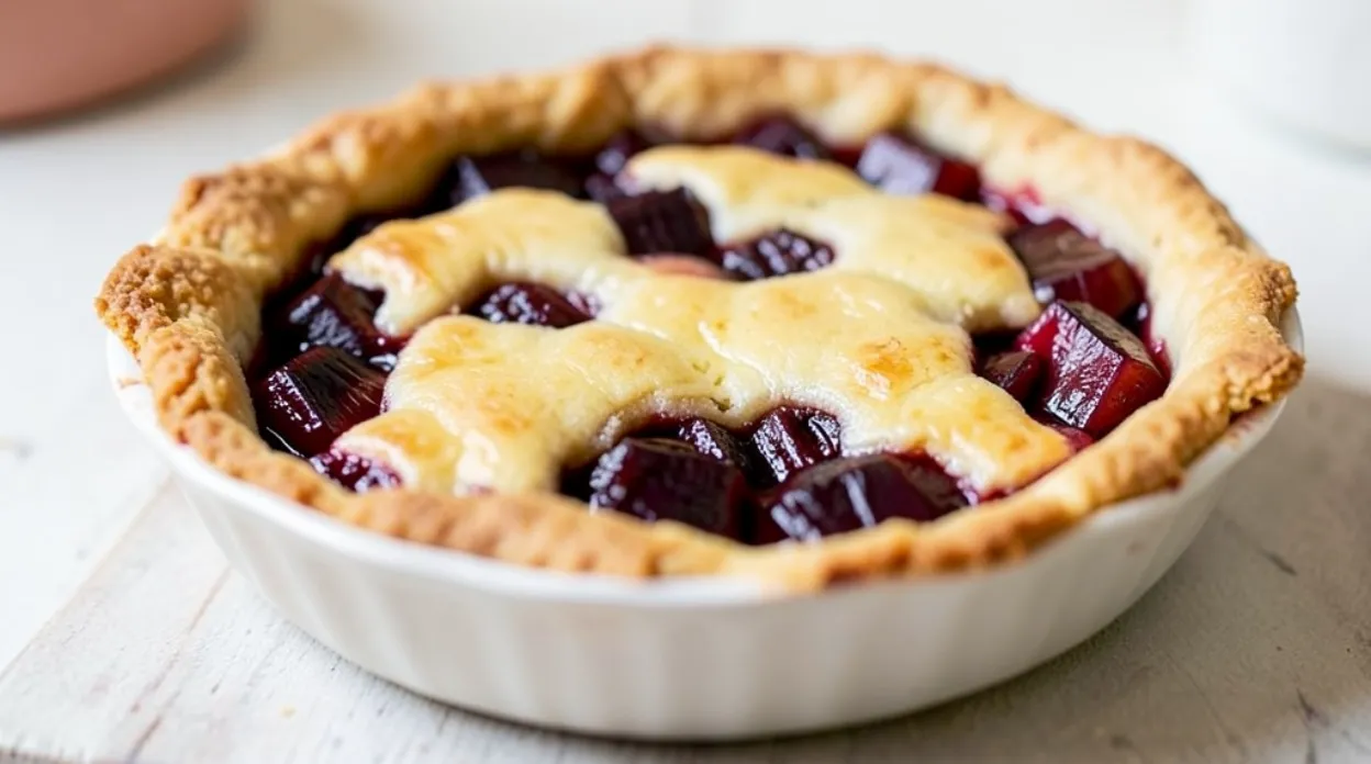 Classic Rhubarb Pie
