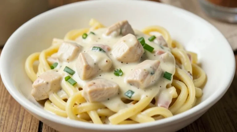 Creamy Garlic Chicken Pasta
