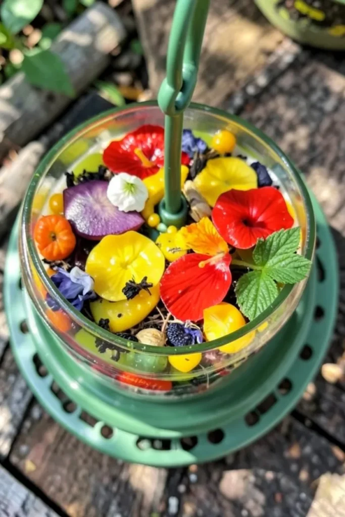 Homemade Summer Hummingbird Feeder Nectar