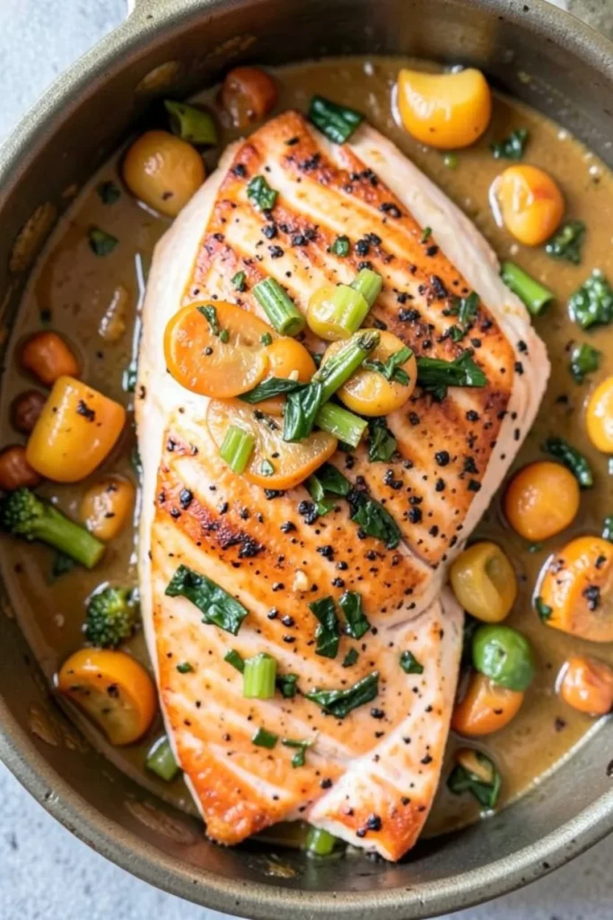 One-Pan Honey Garlic Salmon