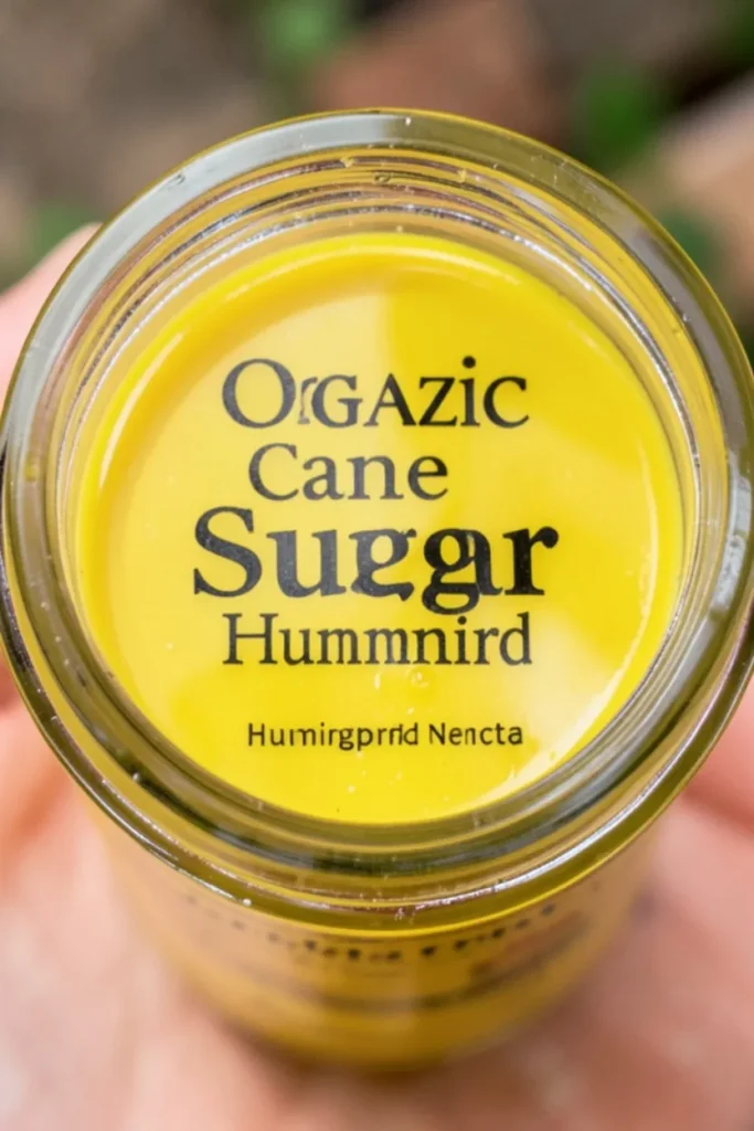 Organic Cane Sugar Hummingbird Nectar