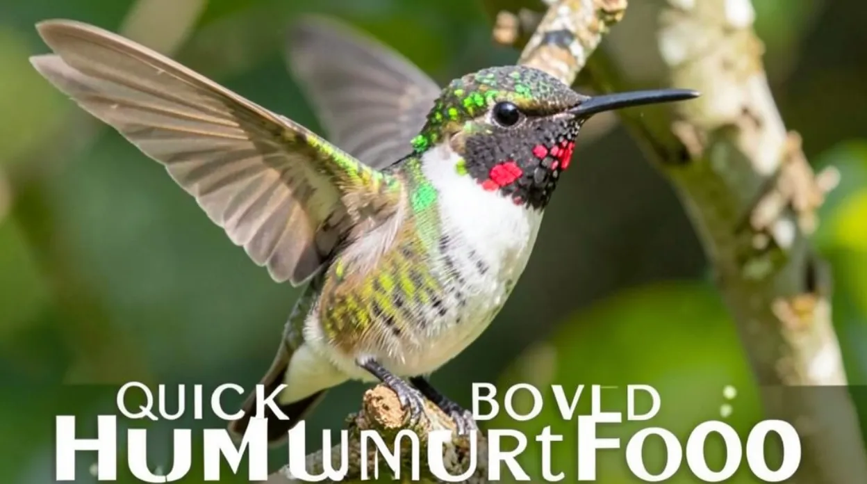 Quick Boiled Hummingbird Food Recipe