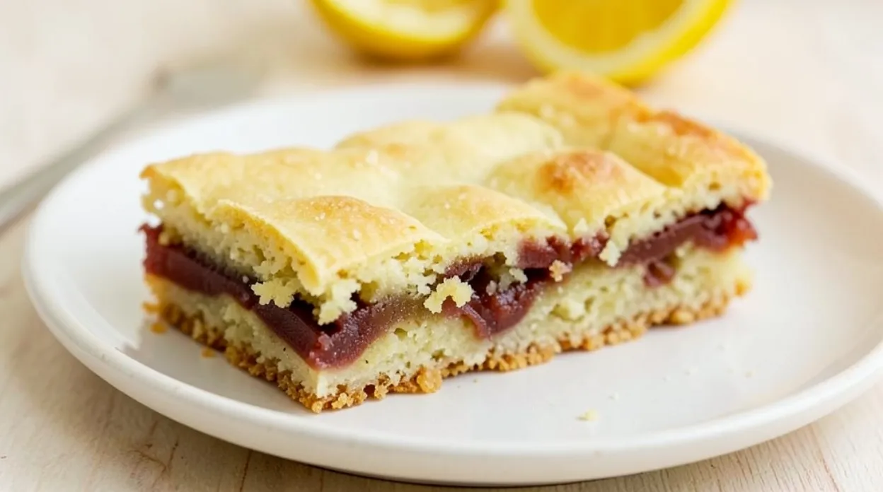 Rhubarb Lemon Bars