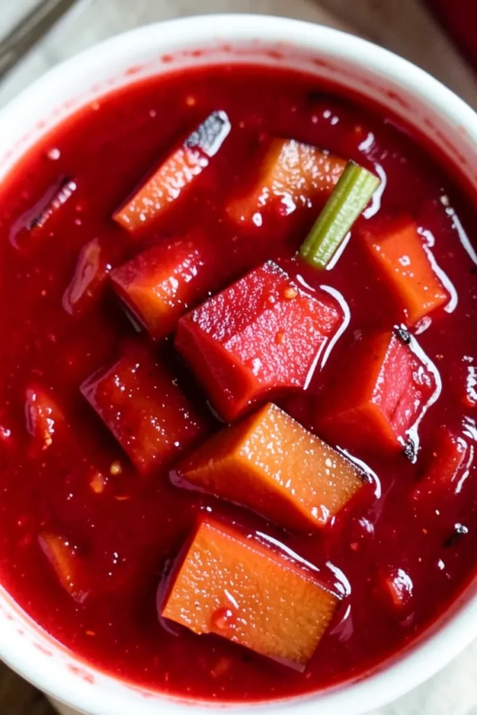 Roasted Rhubarb Vanilla Compote