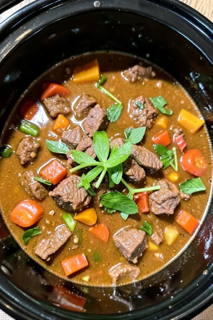 Slow Cooker Beef Stew