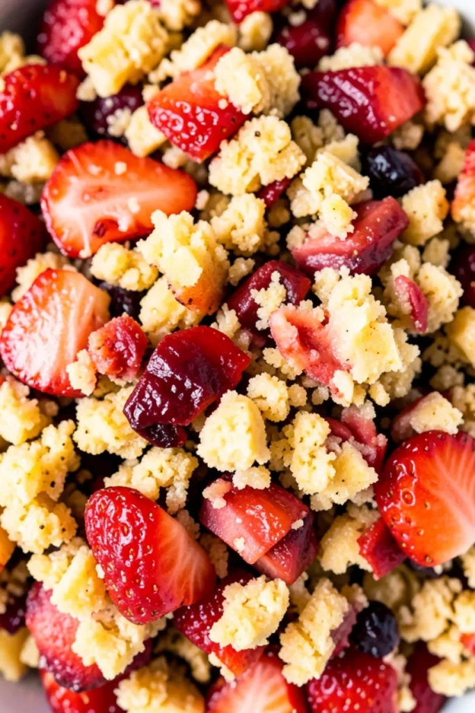 Strawberry Rhubarb Crisp