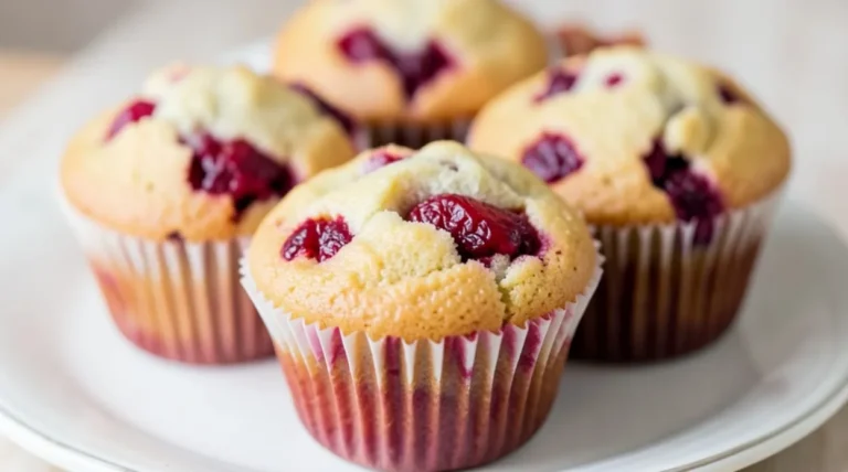 Strawberry Rhubarb Muffins